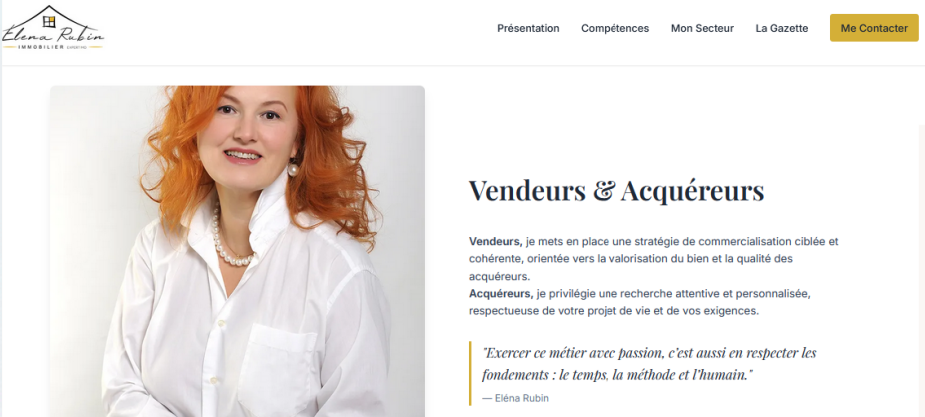 Logo Elena Rubin Immobilier